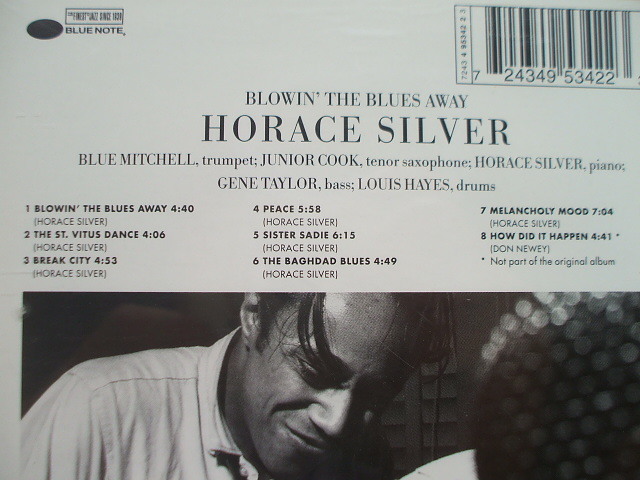 ホレス・シルバー HORACE SILVER Blowin’ The Blues Away_画像3