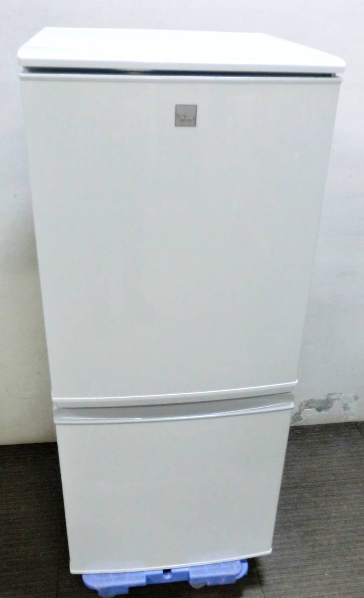 華麗 【3ヵ月保証】SHARP 2ドア 冷蔵庫 SJ-14E5-KW 137L つけかえ