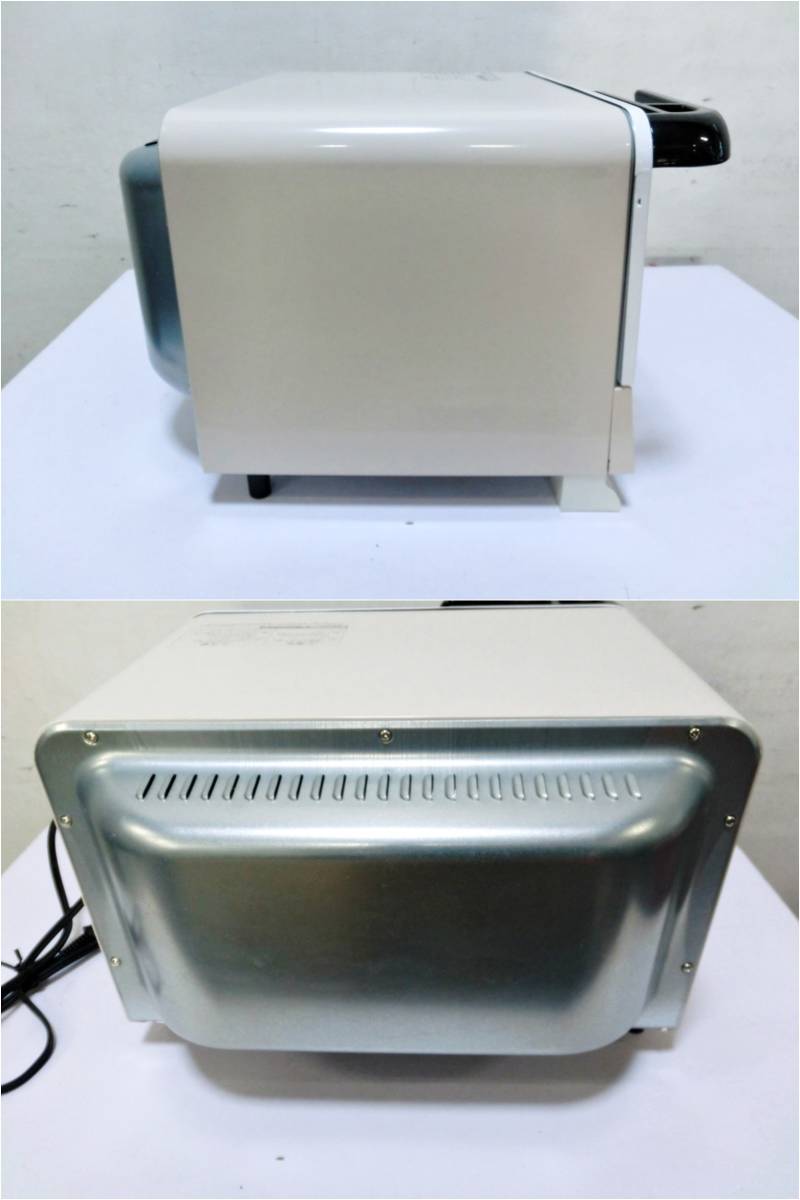 高年式 コイズミ オーブントースター KOS-J122/C ベージュ 3枚焼き 1200W 2021年製 動作良好 KOIZUMIの画像3