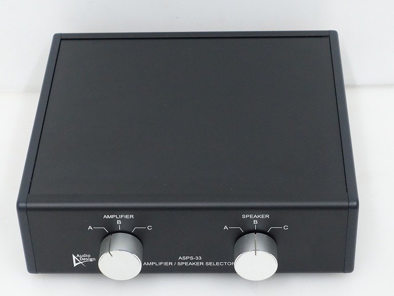 □□AudioDesign ASPS-33 アンプ・スピーカーセレクター オーディオ