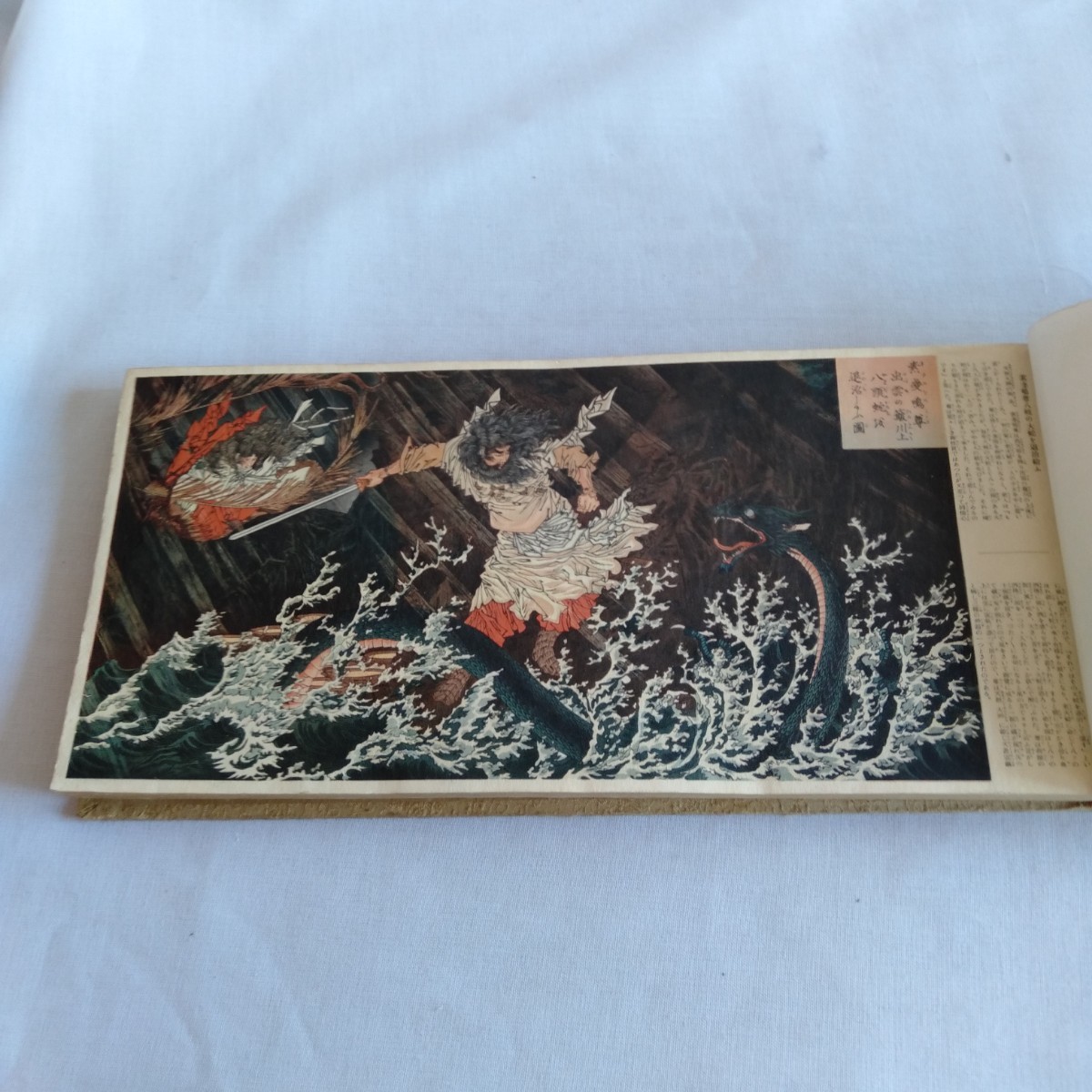 M294 國史画帖 大和櫻 昭和11年 古書 レトロ コレクション _画像6