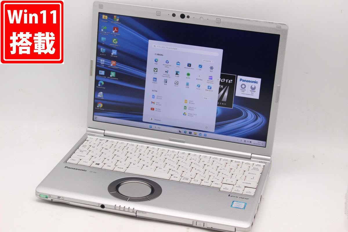 返品交換不可】 Windows11 CF-SV7MFRQR note Let's Panasonic 12.1型