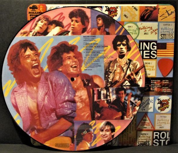 レア盤-UK Org★The Rolling Stones - Still Life[LP, '82:Rolling Stones Records - CUNP 39115, Limited Edition, Picture Disc]_画像7
