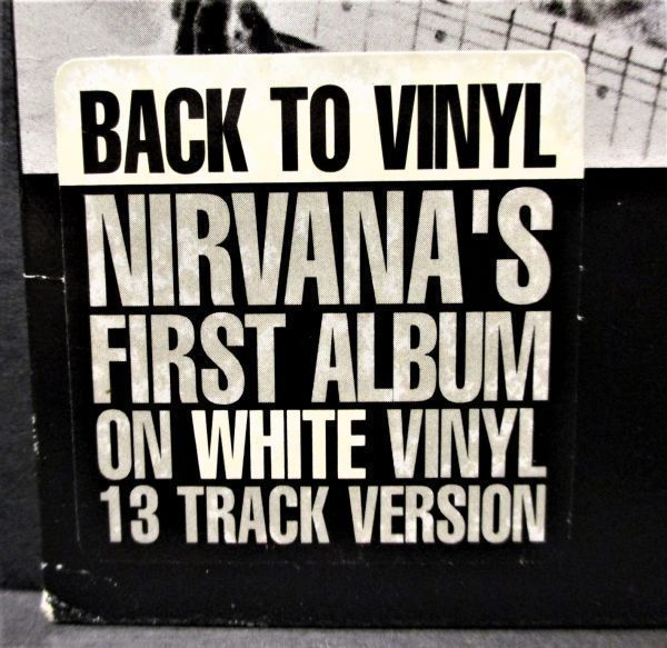 レア盤-Indies_Alternative-UK盤-白マーブル盤★Nirvana - Bleach[LP, '02:Sub Pop - 9878700341, White Marbled]_画像3