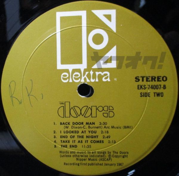 レア盤-US_Rock-ステレオ_US最初期プレス★The Doors - The Doors[LP, '67:Elektra EKS-74007]_画像6