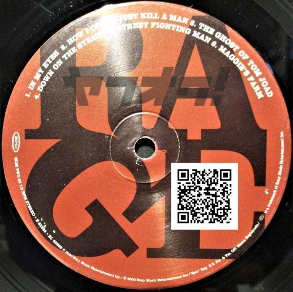  rare record -Indies_Alternative-EU original *Rage Against The Machine - Renegades[LP, \'00:Epic - E 85289]
