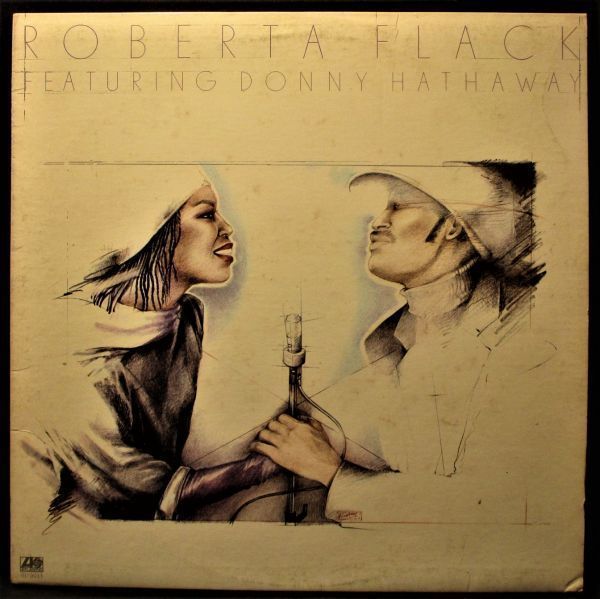 レア盤-Soul-US Org★Roberta Flack Featuring Donny Hathaway - Roberta Flack Featuring Donny Hathaway[LP, '80:Atlantic - SD 16013]_画像1