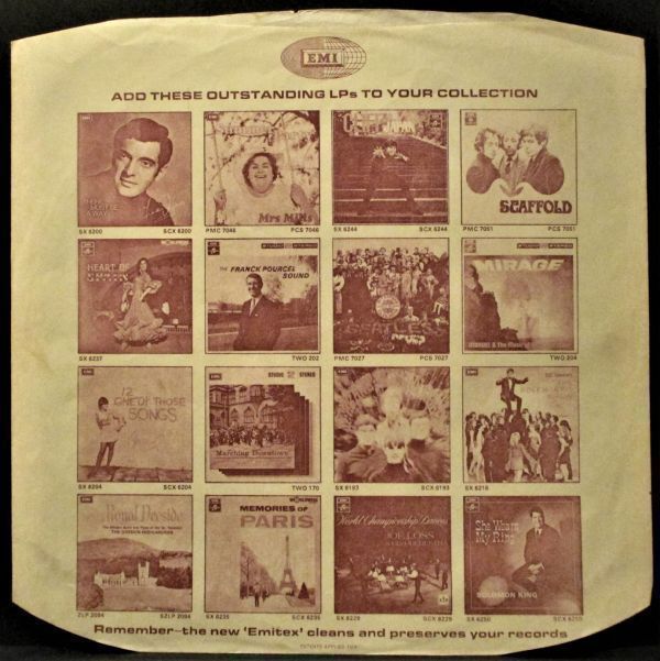  rare record - Progres -mato_2/1-UK. record - monaural *Pink Floyd - The Piper At The Gates Of Dawn[LP, \'67:Columbia - SX 6157, Mono]