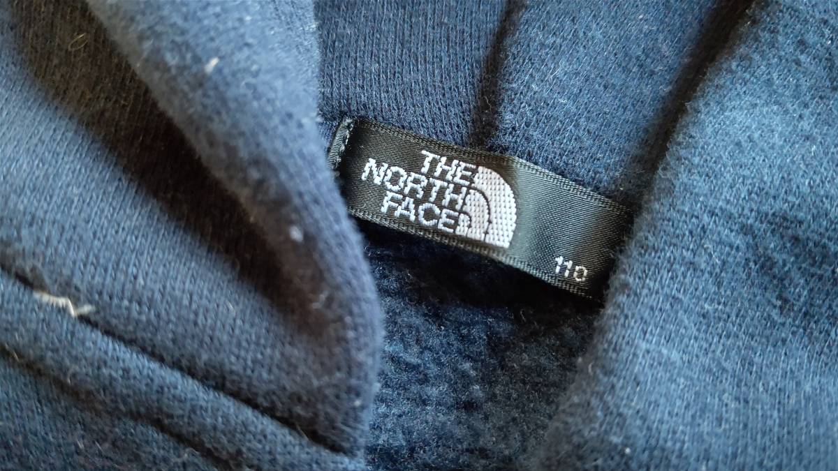 【THE NORTH FACE/ザ・ノース・フェイス】リアビューフルジップフーディー NTJ11906 キッズ 中古 サイズ110_画像2