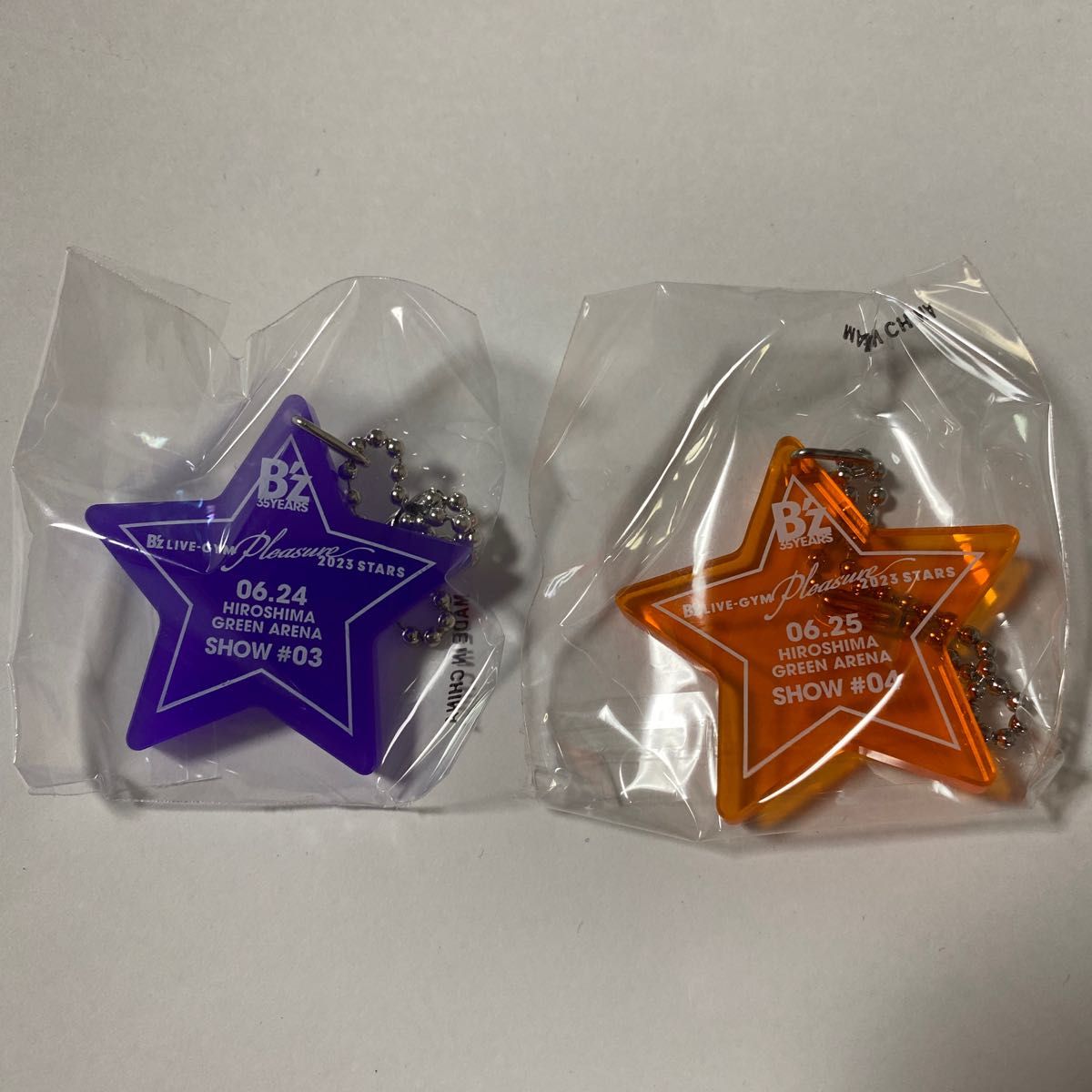B'z LIVE-GYM Pleasure 2023 STARS 35th会場限定ガチャ 広島限定 B'z LIVE-GYM Pleasure 2023 STARS 35th会場限定ガチャ 広島限定