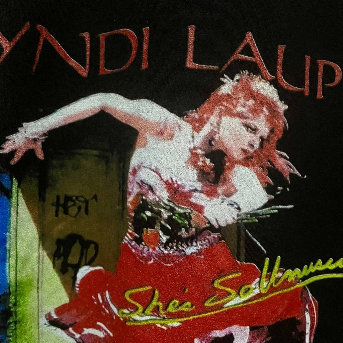 シンディローパー Tシャツ Cyndi Lauper XLサイズ Tee シンディローパー Tシャツ Cyndi Lauper XLサイズ Tee