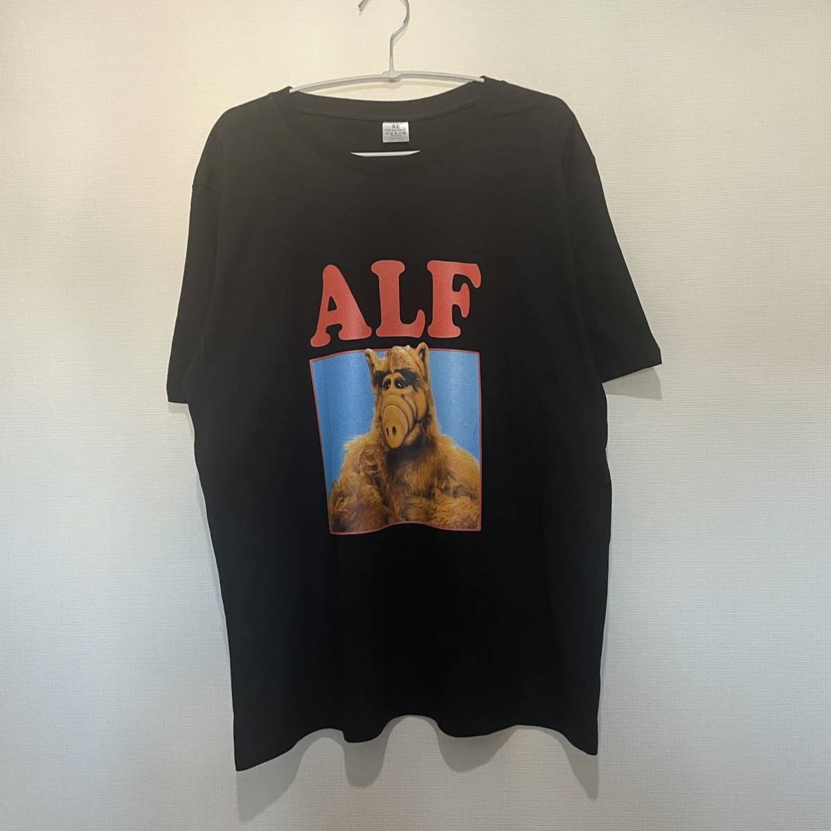 送料無料キャンペーン?】 Tシャツ ALF アルフ アメカジ ブラック XL