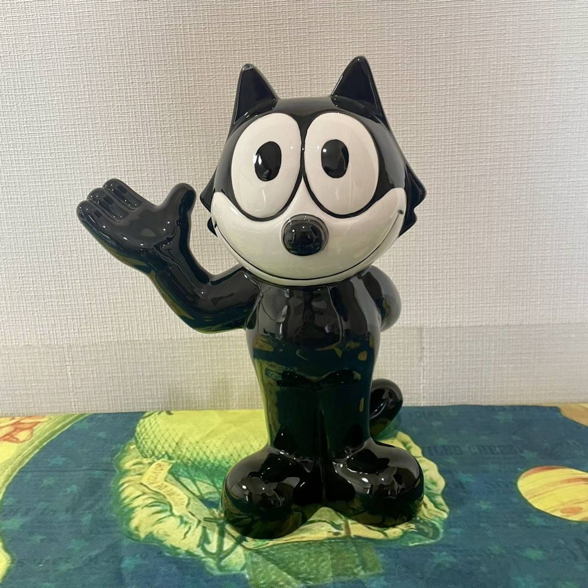 Felix the Cat 貯金箱 フィリックス 陶器 アメリカン雑誌 インテリア_画像1