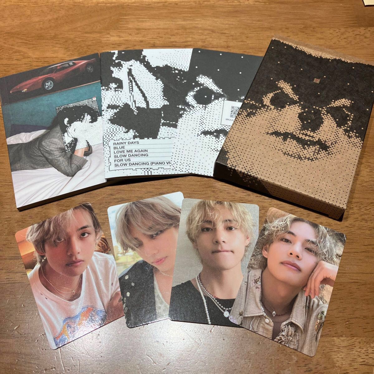 BTS V テテ Layover トレカ ヨンタン 新品未使用 訳あり