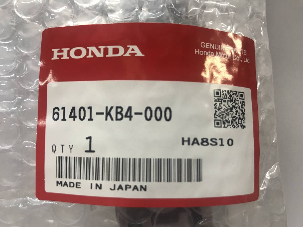 ●送料無料★HONDA 純正★フロント/フォーク/ステム/エンブレム/メッキ/三又(小)ホンダ/61401-KB4-000★シャリー/モンキー/エイプ/ダックス_商品ラベル画像です。