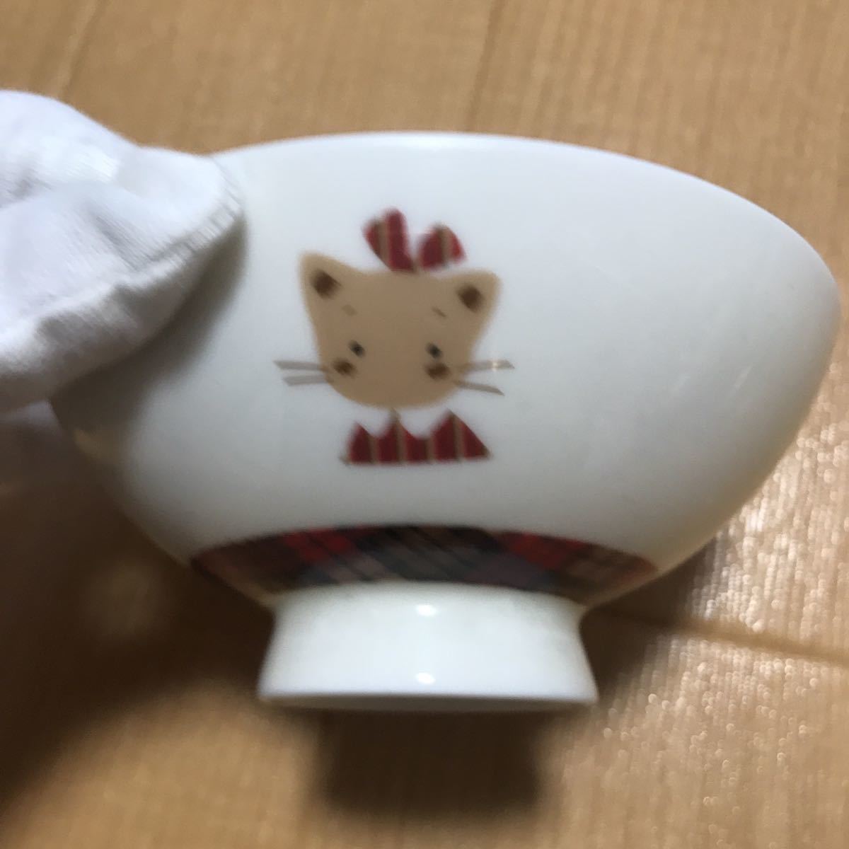 平成レトロ/サンリオ・ウィンキーピンキー 陶器茶碗 茶碗 日本製 現状品_画像4