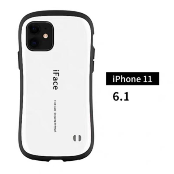 白 iFace iPhone11用 箱あり ケース First Class ハードケース 愛用のiphoneを守る 耐衝撃_画像1