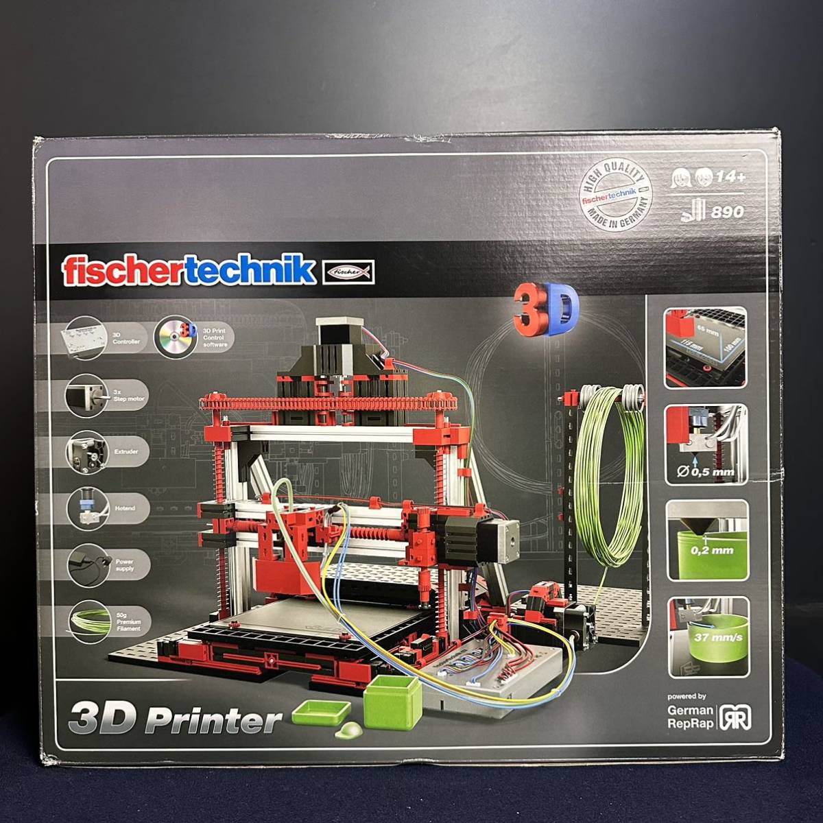 [SX328] fischertechnik フィッシャーテクニック 3D Printer ドイツ製 組立式 試作品制作 電子工作 知育玩具 新品未開封の画像1
