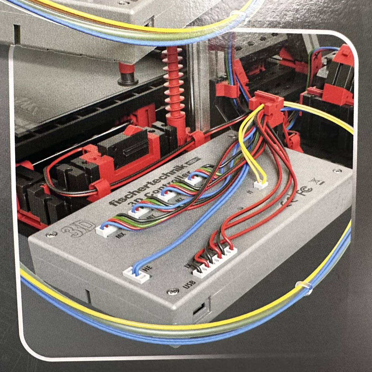 [SX328] fischertechnik フィッシャーテクニック 3D Printer ドイツ製 組立式 試作品制作 電子工作 知育玩具 新品未開封の画像6
