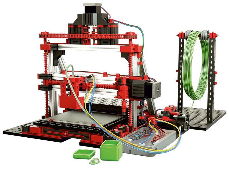 [SX328] fischertechnik フィッシャーテクニック 3D Printer ドイツ製 組立式 試作品制作 電子工作 知育玩具 新品未開封の画像4