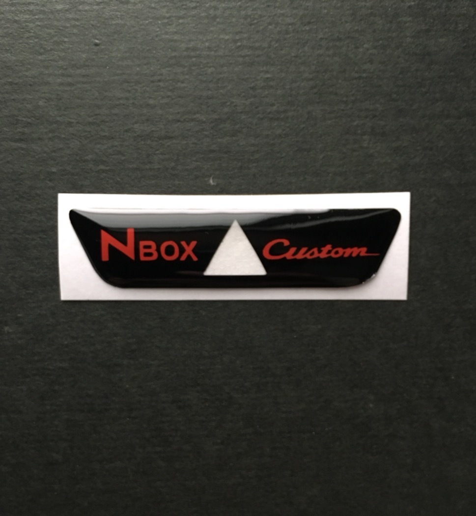 HONDA 新型 NBOX JF3/4 専用 ハザードボタン・カバー シートカスタマイズアピールシート N-BOX Custom カスタム ホンダ 本田 貼り付け♪♪_画像2