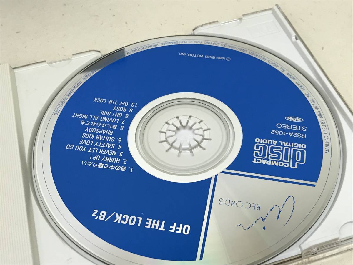 CD B'z OFF THE LOCK ビーズ オフ・ザ・ロック 帯付き_画像5