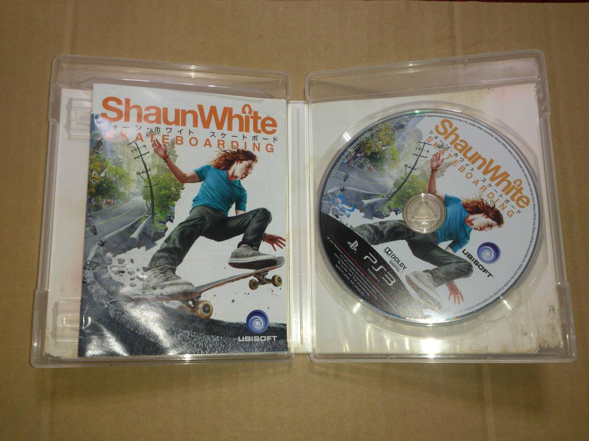 PS3 Sean * white skateboard SHAUN WHITE SKATEBOARDING