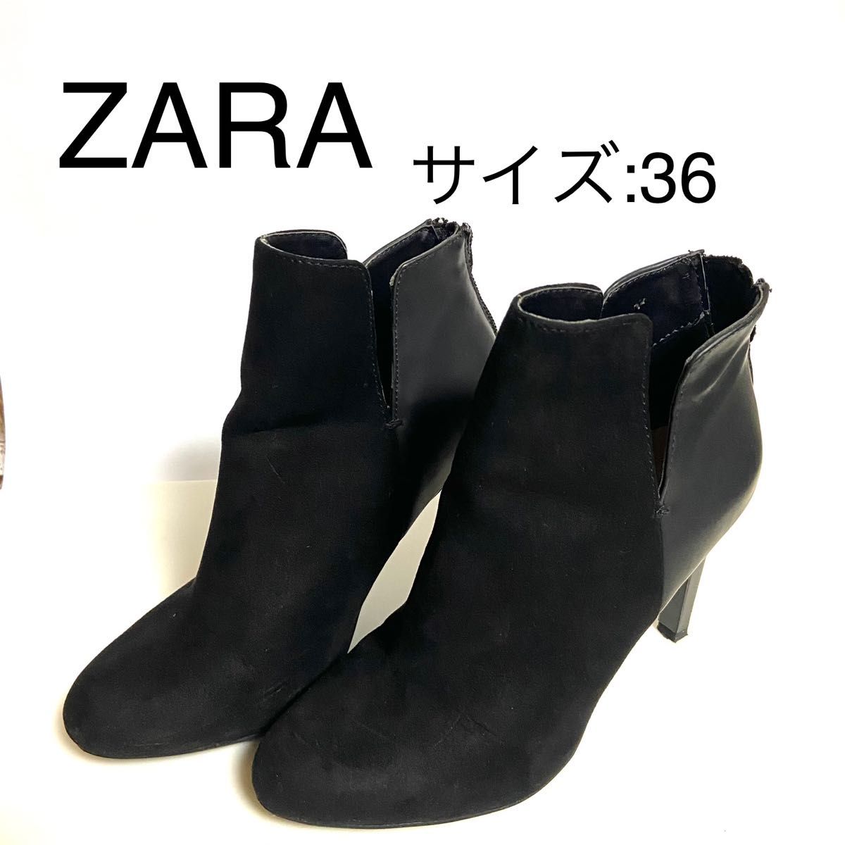 ZARA ショートブーツ サイズ36 最大60%OFFクーポン - ブーツ