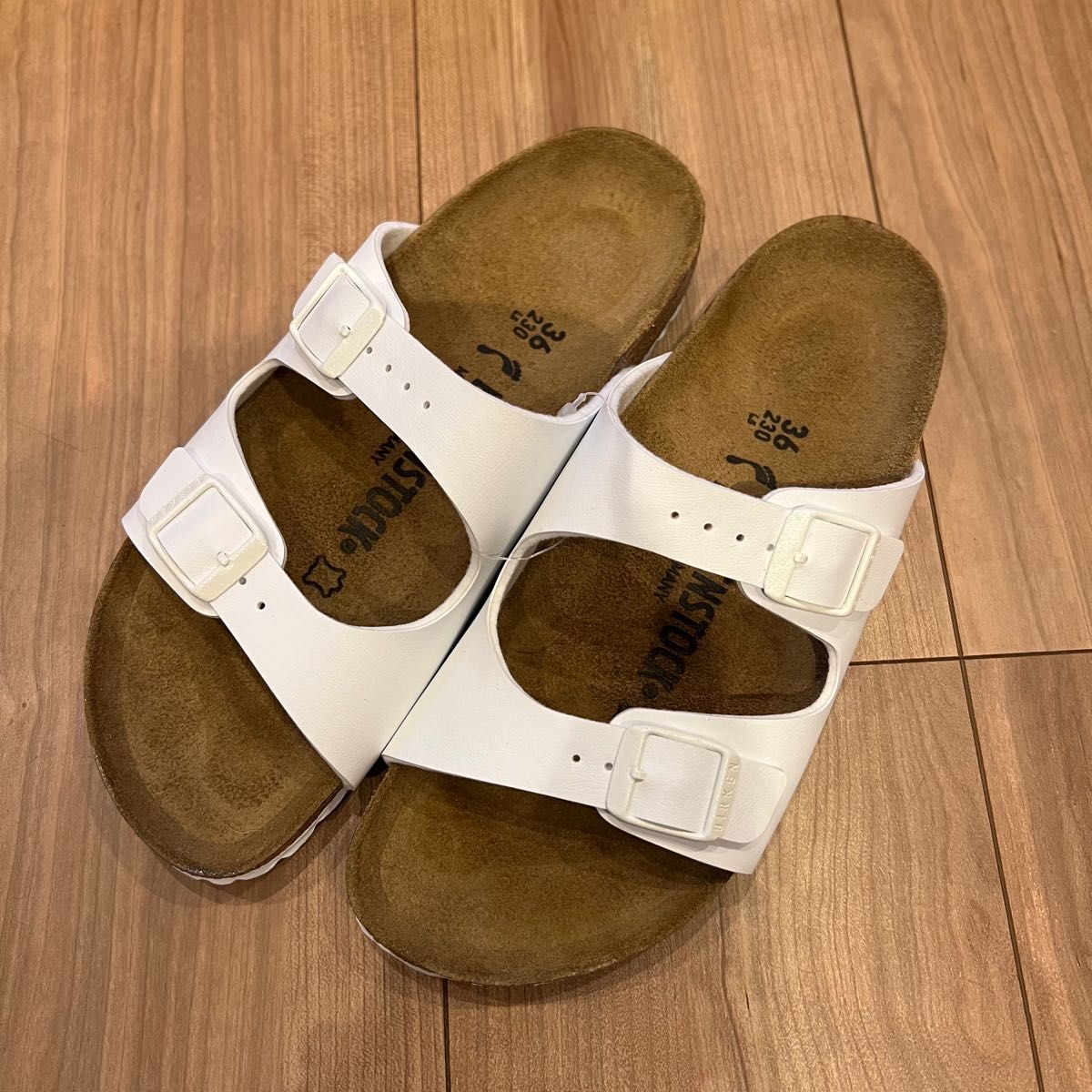 新品未使用！BIRKENSTOCK★ビルケンシュトック★NEVADA・ネバダ★36★ホワイト