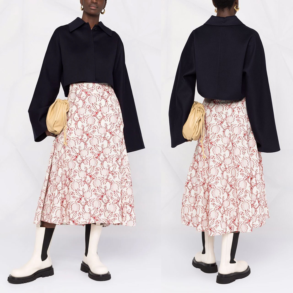 JIL SANDER/ジルサンダー/21FW/エンボスフラワーロング JIL SANDER/ジルサンダー/21FW/エンボスフラワーロング