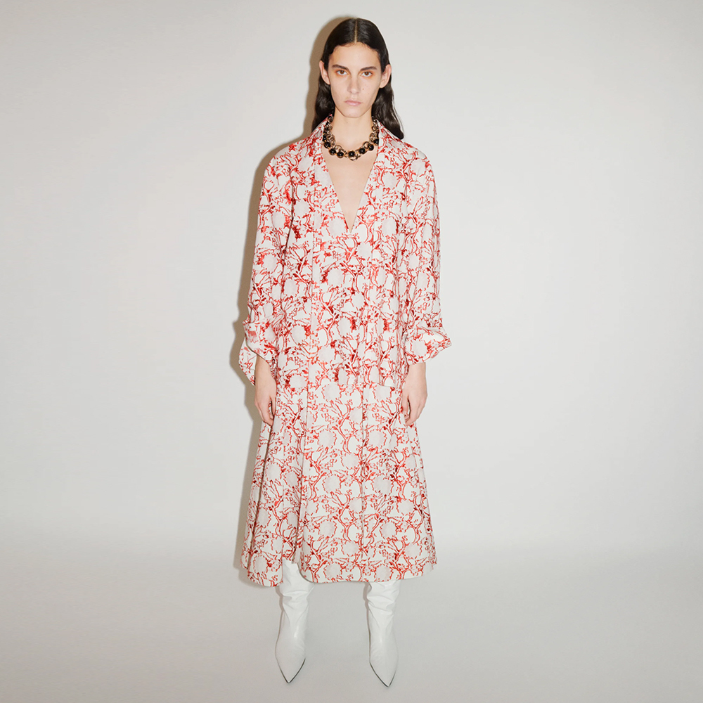 JIL SANDER/ジルサンダー/21FW/エンボスフラワーロング JIL SANDER/ジルサンダー/21FW/エンボスフラワーロング