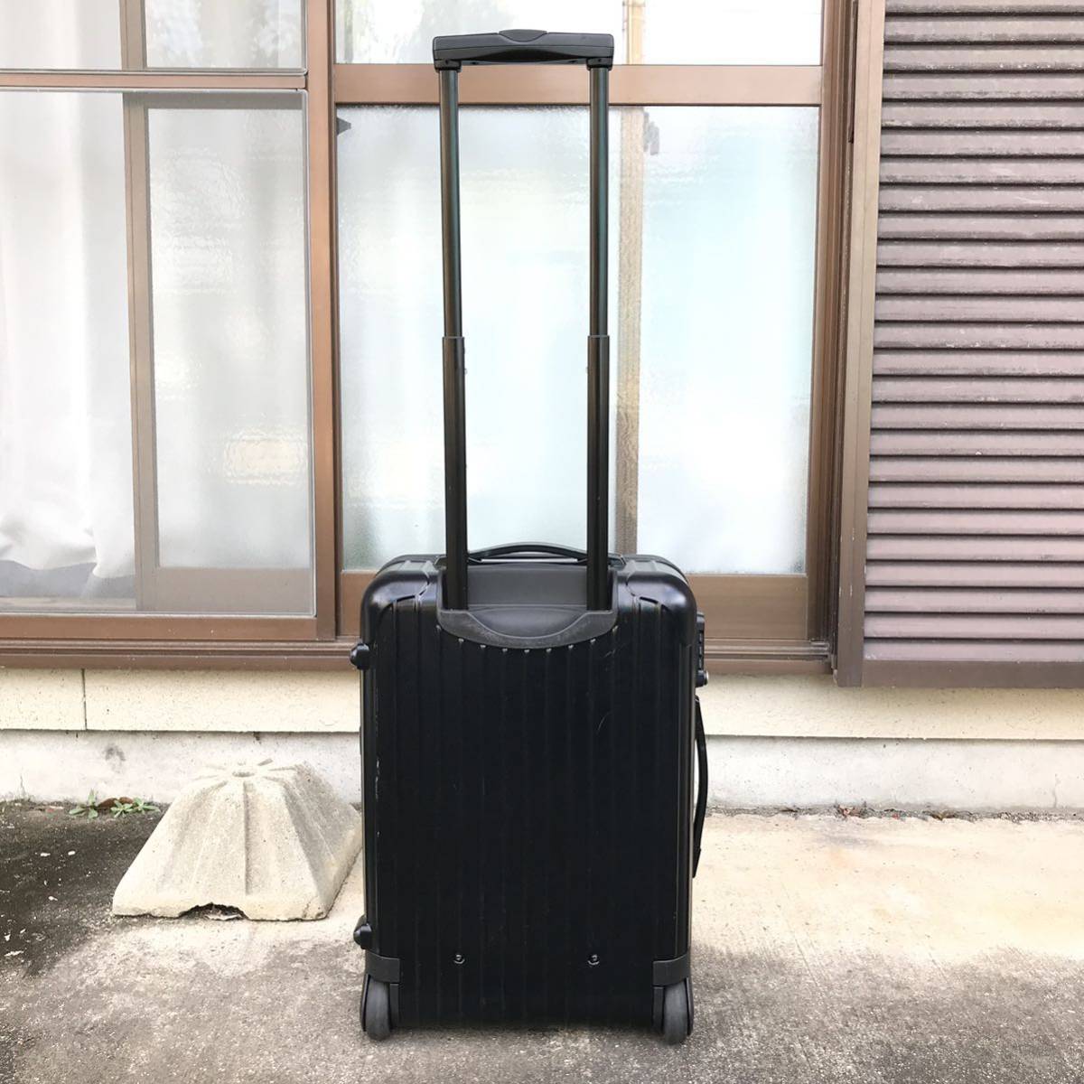 リモワ】本物 RIMOWA スーツケース SALSA サルサ 35L 黒 2輪 TSAロック