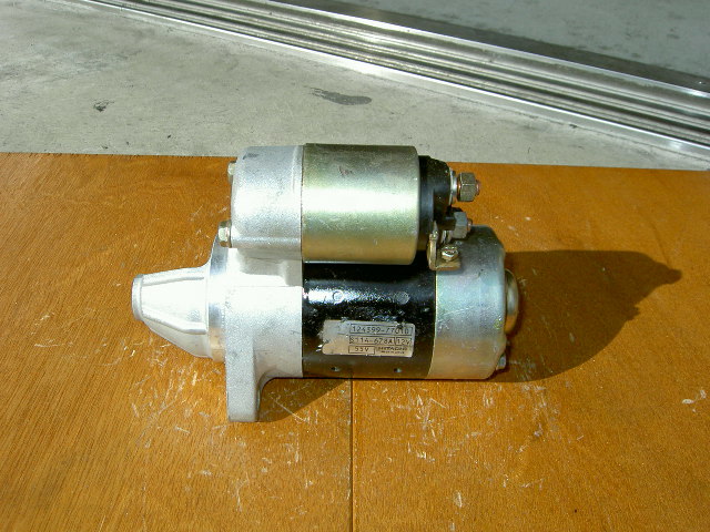 Янмар, Двигатель ячейки теплового насоса газового насоса (стартер) перестроенный продукт S114-678, 124399-77010