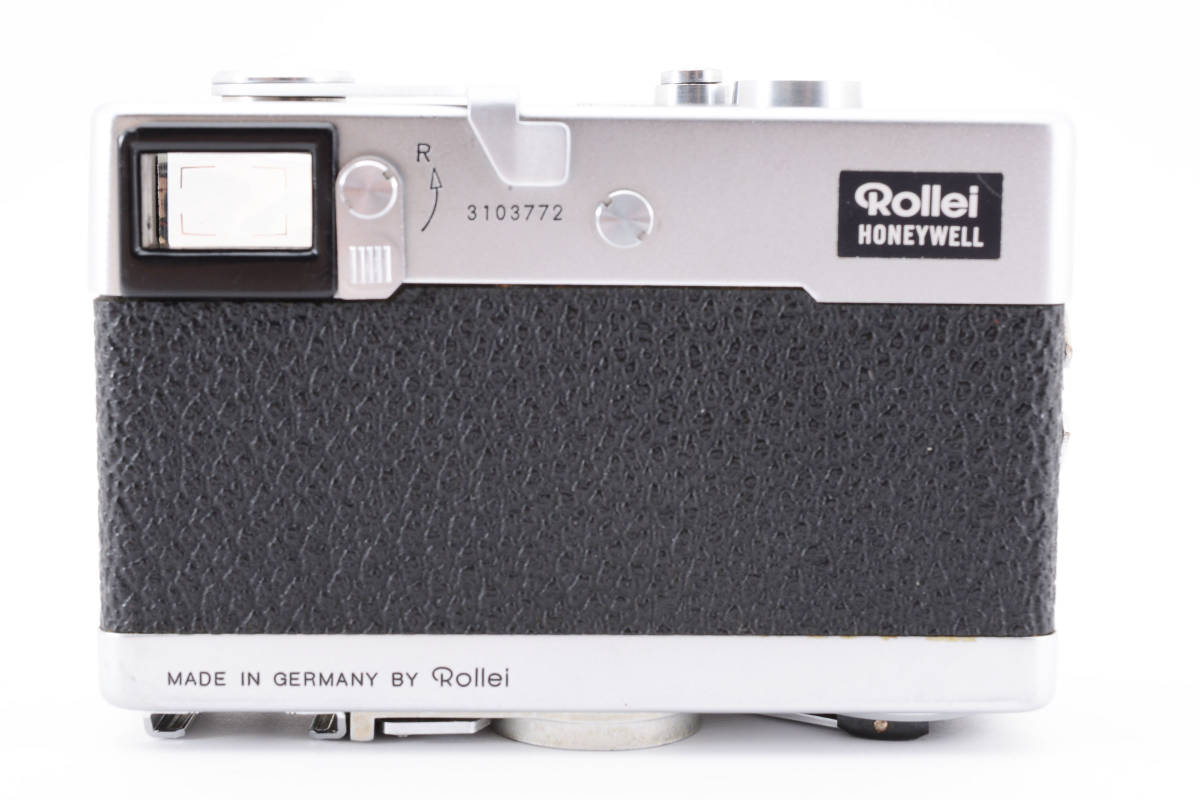 【極上美品】 ローライ35 Rollei 35 Tessar 40mm F3.5 フィルムカメラ ドイツ製 動作確認済み #1231_画像4