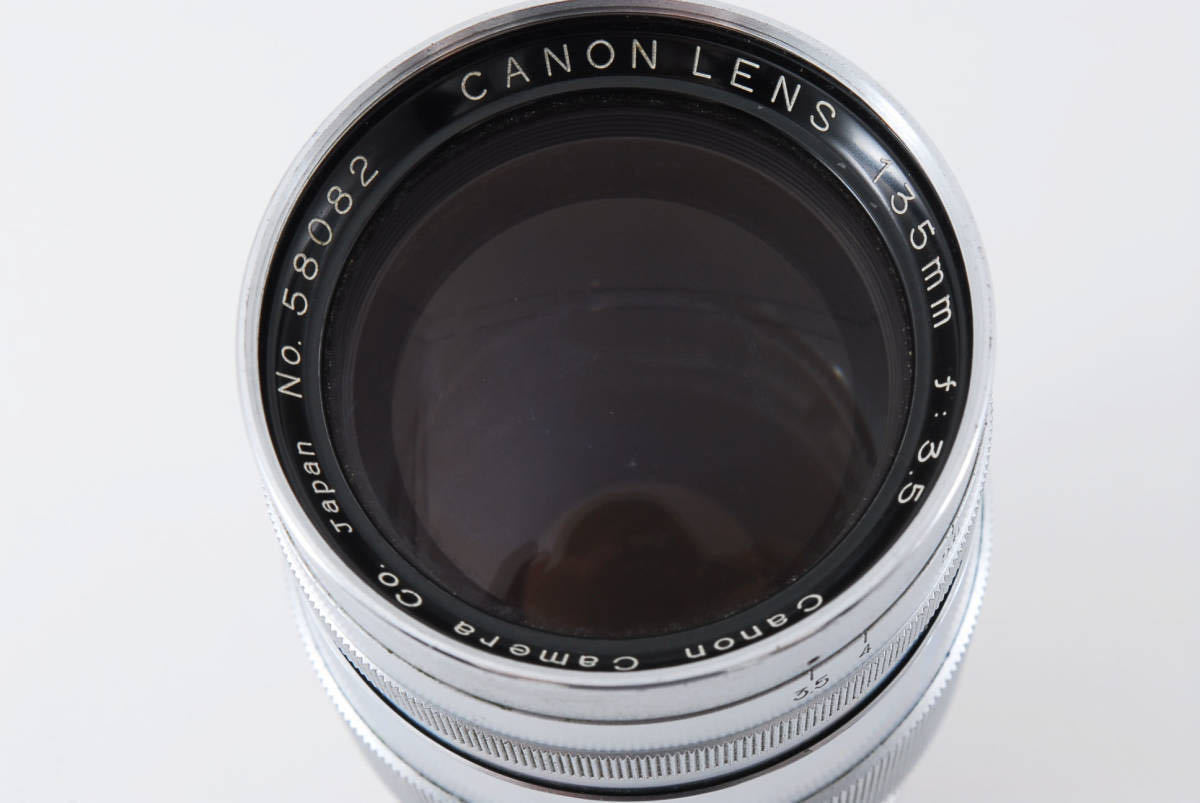 【美品】 CANON キヤノン SERENAR 135mm F3.5 Lマウント 動作確認済み #915