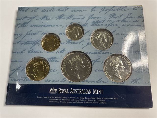 ROYAL AUSTRALIAN MINT 王立オーストラリア造幣局 ミントコイン プルーフ ELIZABETH 1998 エリザベスⅡ 記念硬貨 コレクション_画像4