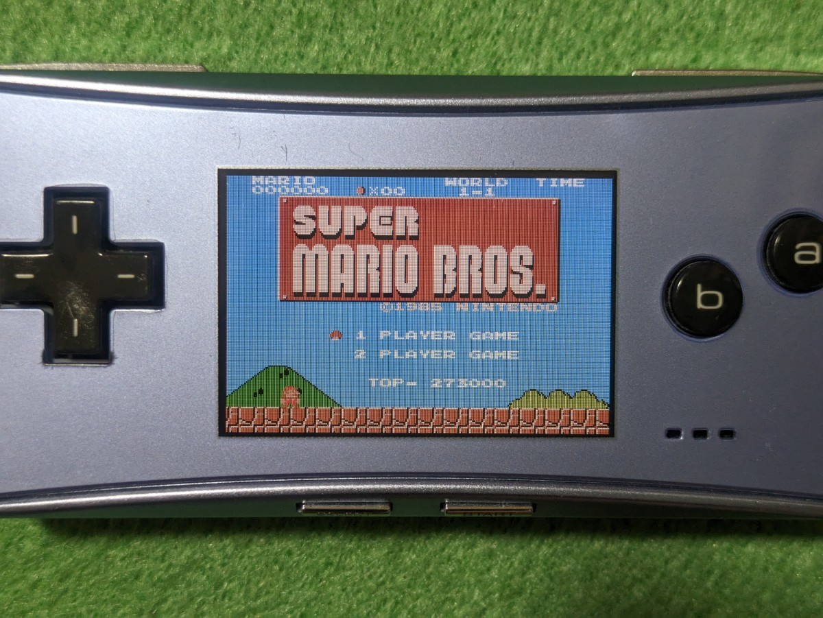 ゲームボーイ アドバンス ゲームボーイアドバンス ファミコンミニ スーパーマリオブラザーズ GBA_画像3