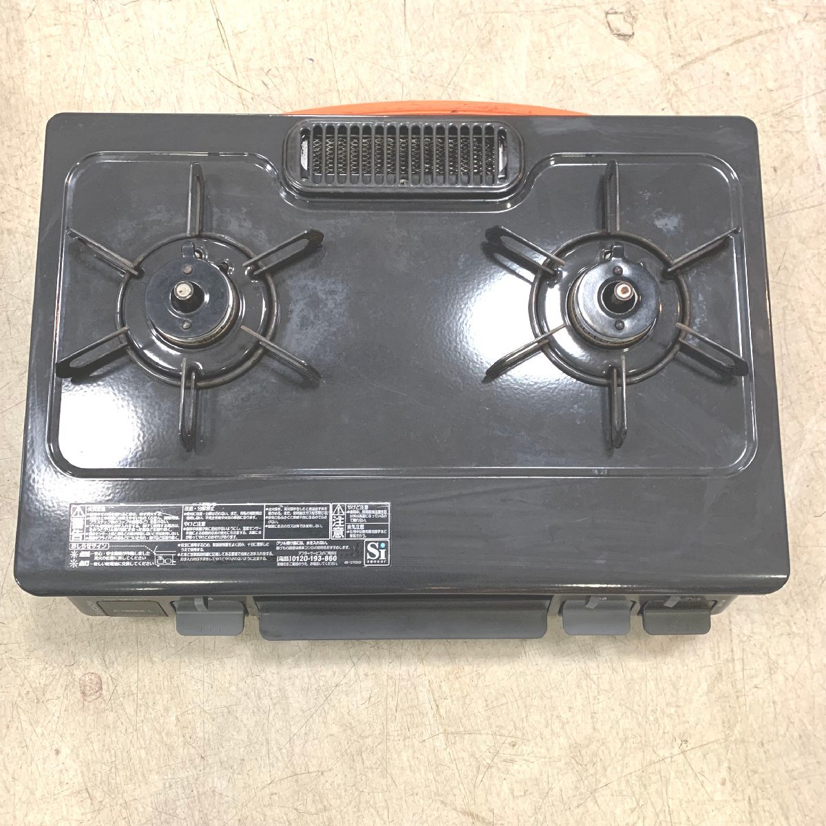 とっておきし新春福袋 中古○パロマ ガステーブル IC-N86KB-L○LPガス
