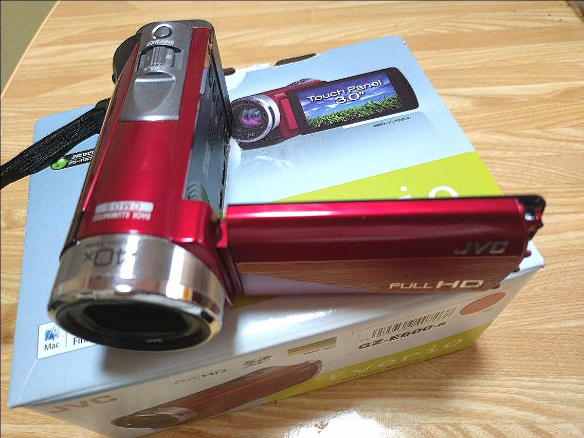 JVC Everio ビデオカメラGZ-E600-R レッド|Yahoo!フリマ(旧 JVC Everio ビデオカメラGZ-E600-R レッド|Yahoo!フリマ(旧