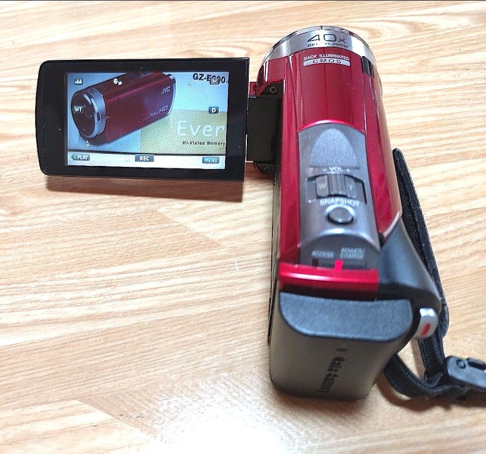 JVC Everio ビデオカメラGZ-E600-R レッド|Yahoo!フリマ(旧 JVC Everio ビデオカメラGZ-E600-R レッド|Yahoo!フリマ(旧