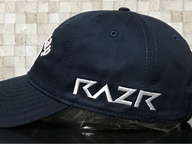 【新品ブランド品】送料無料 Callaway Golf キャロウェイ ゴルフ キャップ Callaway VとRAZRレーザーロゴ入 帽子 CAP ネイビー FREEサイズ_画像6