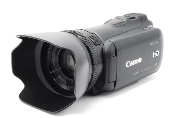 【並品】Canon キャノン デジタルビデオカメラ iVIS HF G10 IVISHFG10 光学式手ブレ補正 内蔵メモリー32GB #501_画像9