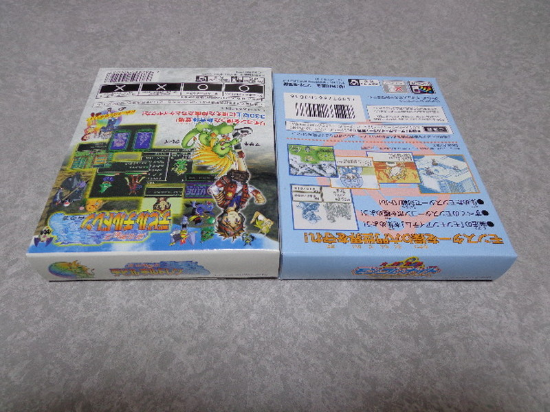 新品 未開封 GBC ゲームボーイカラー ソフト 2本セット 真・女神転生 デビルチルドレン 白の書/GBC 六門天外 モンコレナイトGB 未使用の画像2