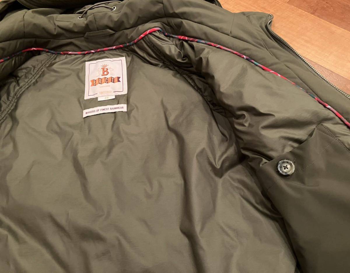 新品　サイズ40 BARACUTA 中綿あり　バラクータ ブルソン　ジャンパー　一点のみ_画像4