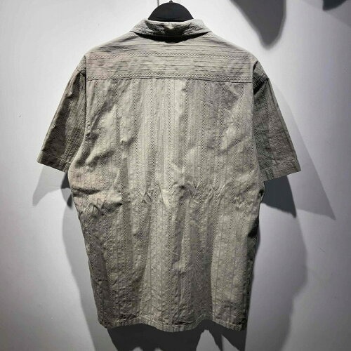 SUPREME OLD JACQUARD POCKET S/S SHIRT SIZE-M シュプリーム オールド ポケット ジャガード 総柄 シャツ_画像2