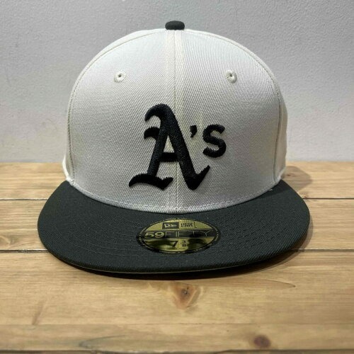 NEW ERA 50TH 59FIFTY OAKLAND ATHLETICS CAP HOME GAME TOKYO 別注 (7-3/8 58.7cm) ニューエラ キャップ