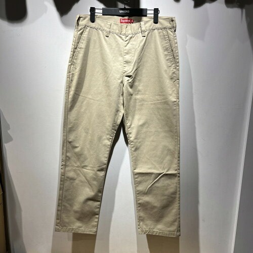 Supreme Work Pant Size-34 シュプリーム ワーク パンツ チノ ベージュ