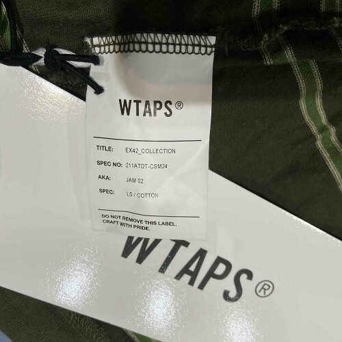 WTAPS 21ss JAM 02 LS TEE Sサイズ ダブルタップス ジャム02 ボーダー長袖Tシャツ ロンTEE カットソー_画像4