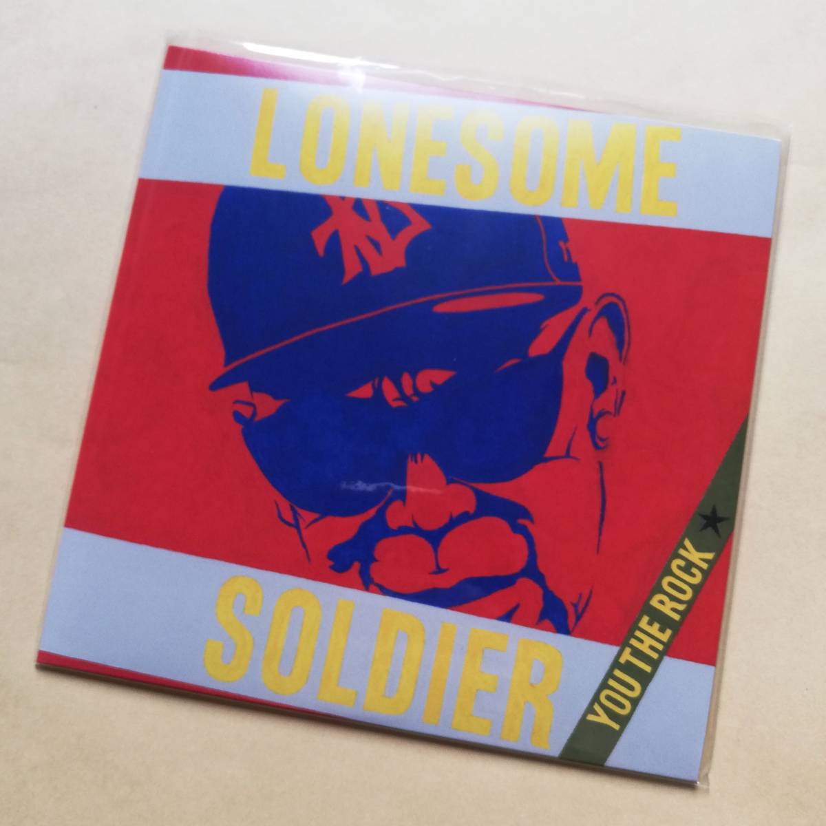 【新品未使用】 YOU THE ROCK★ / LONESOME SOLDIER 7インチ アナログレコード 限定盤 EP Analog _画像1