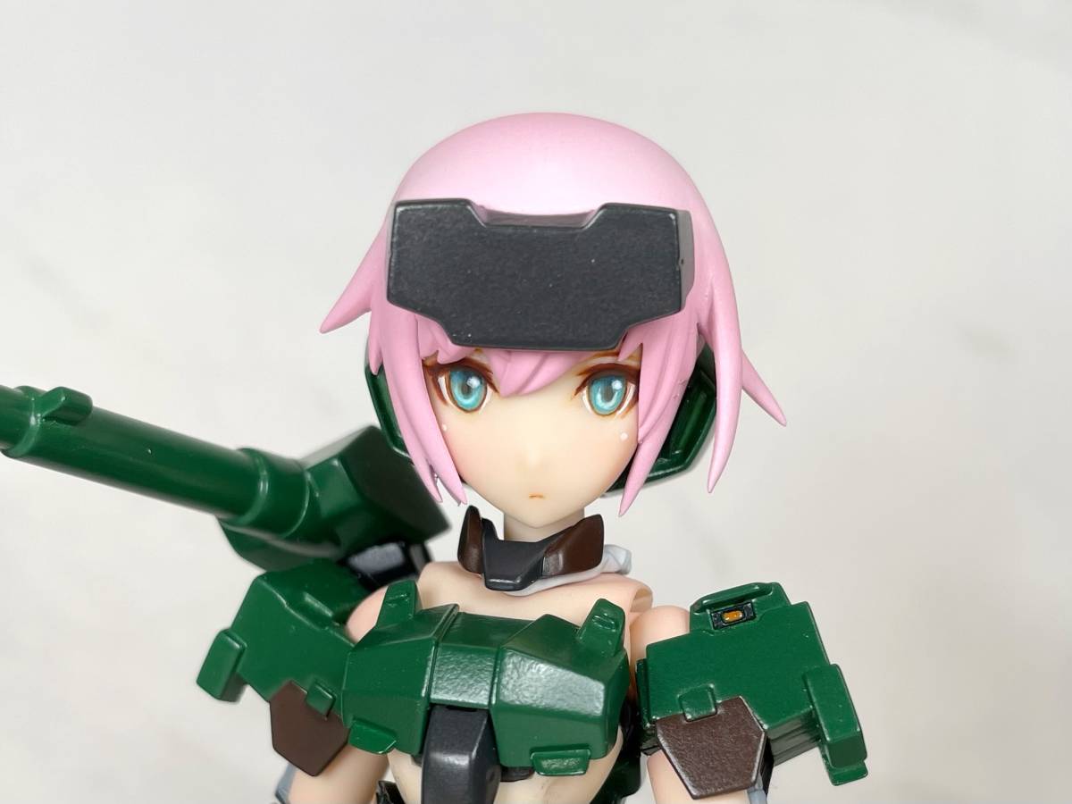 【コトブキヤ】フレームアームズ・ガール　轟雷　02　塗装済み完成品　リペイント顔パーツ【プラモデル】_画像2